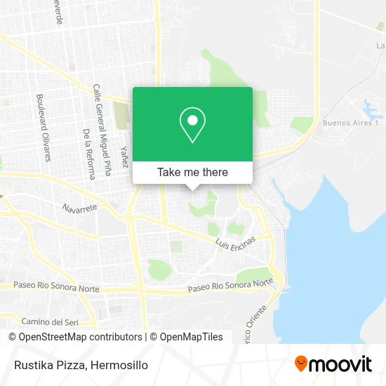 Rustika Pizza map