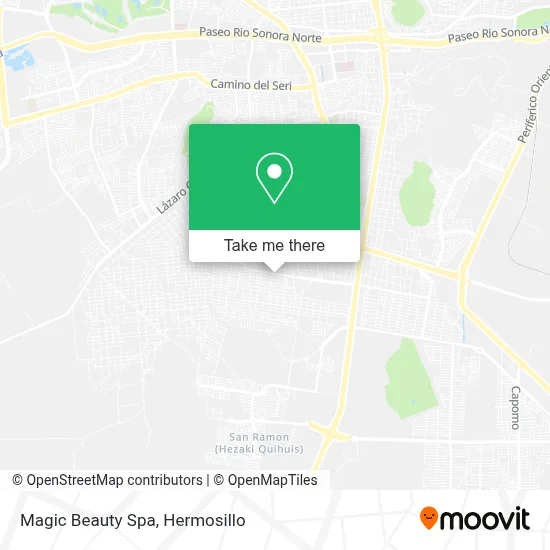 Magic Beauty Spa map