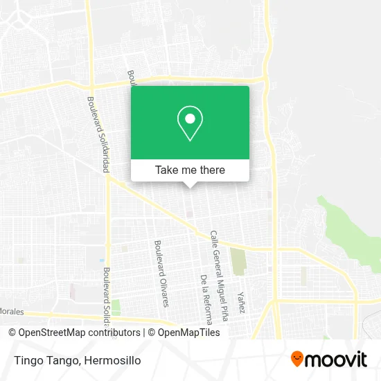 Tingo Tango map