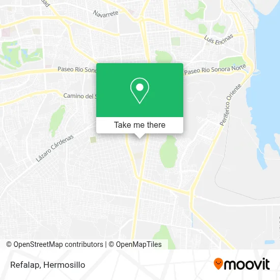 Refalap map