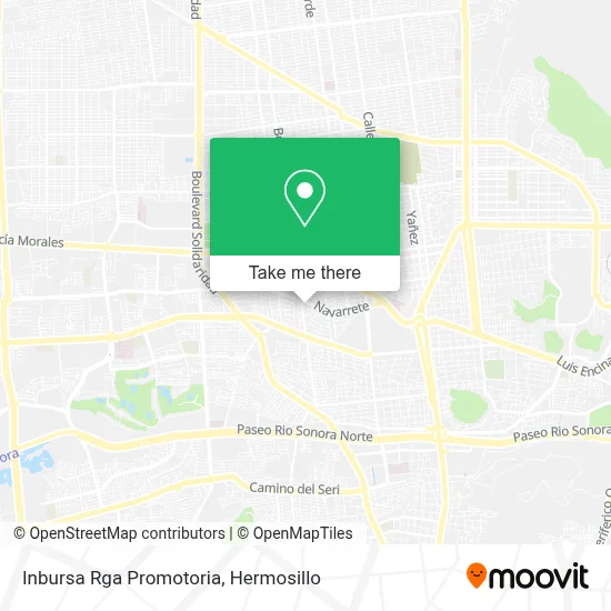 Inbursa Rga Promotoria map
