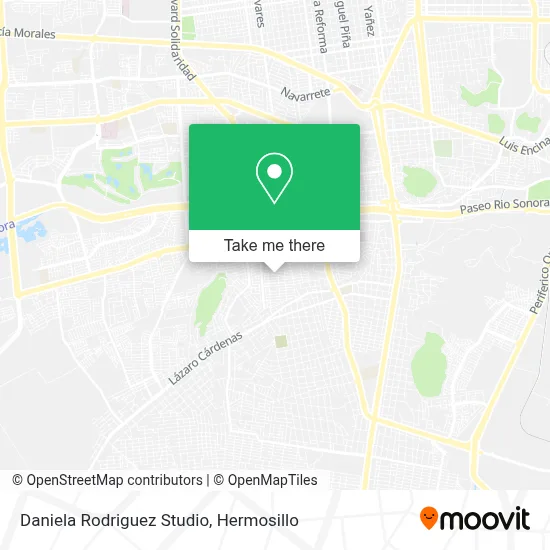 Daniela Rodriguez Studio map
