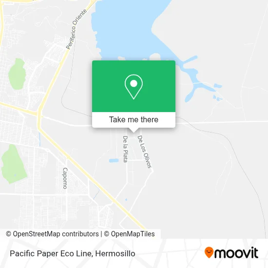 Pacific Paper Eco Line map
