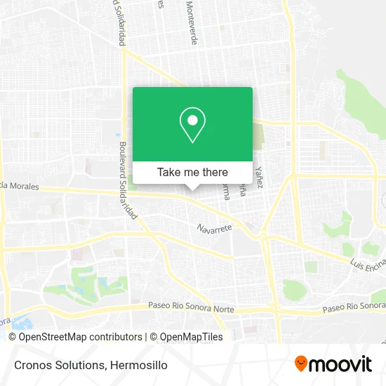 Cronos Solutions map