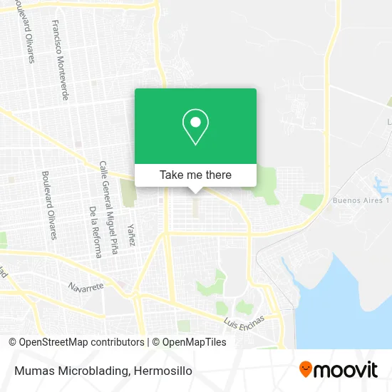 Mumas Microblading map