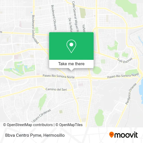 Bbva Centro Pyme map