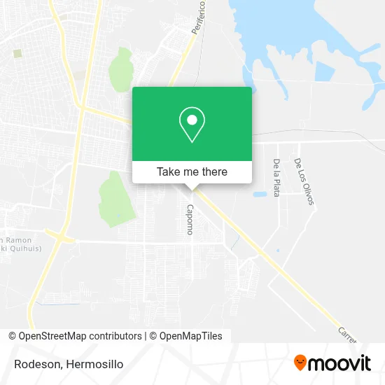 Rodeson map
