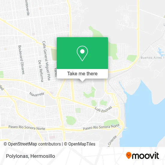 Polylonas map