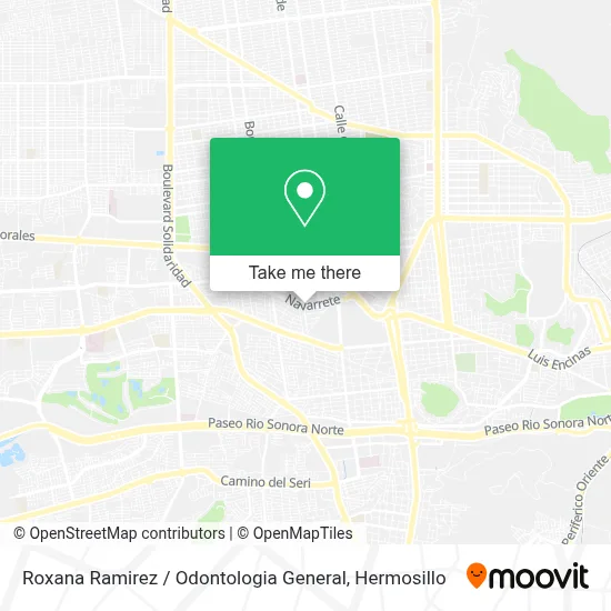 Roxana Ramirez / Odontologia General map
