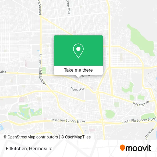 Fitkitchen map