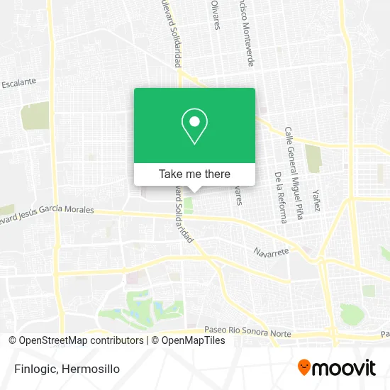 Finlogic map