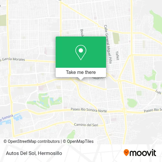 Autos Del Sol map