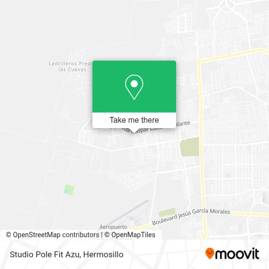 Studio Pole Fit Azu map
