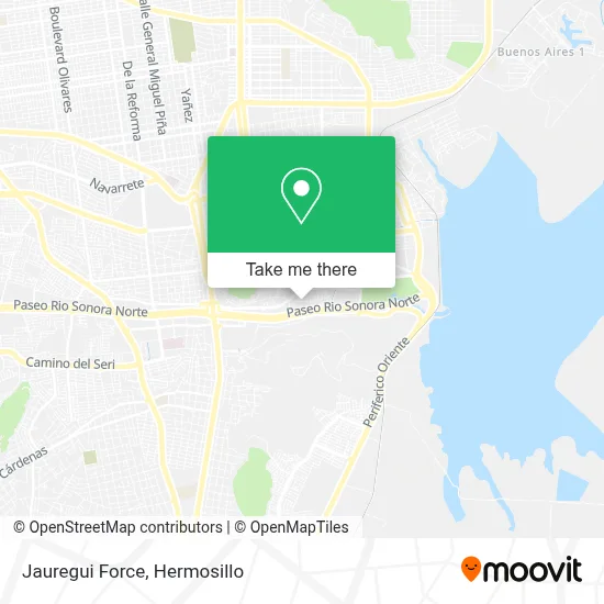 Jauregui Force map