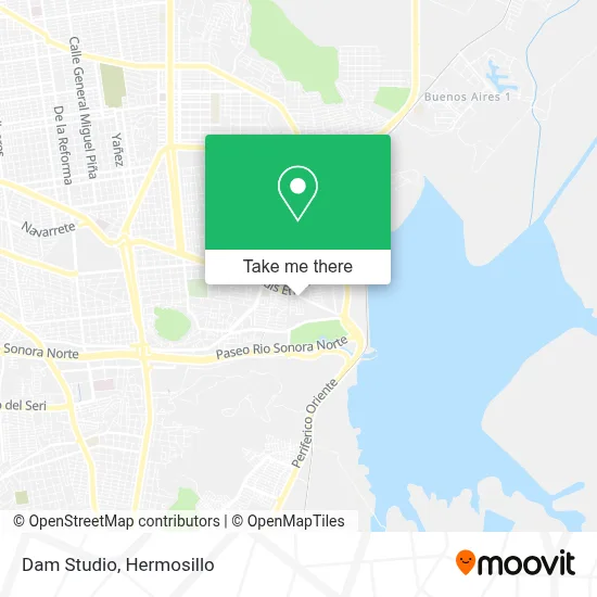 Dam Studio map