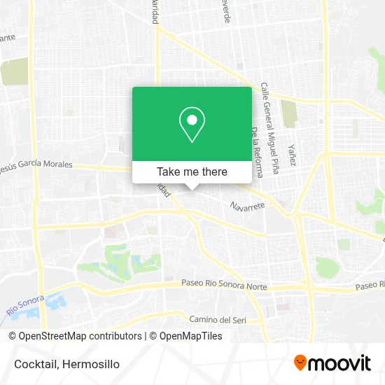 Cocktail map