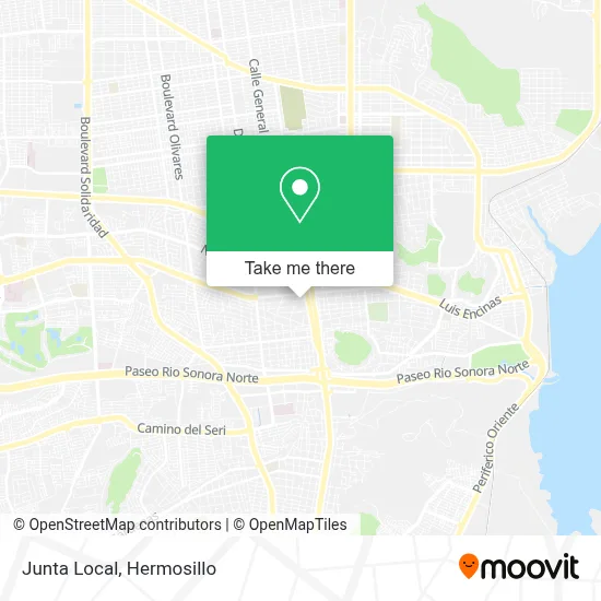 Junta Local map