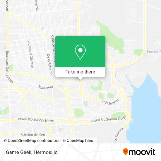 Game Geek map