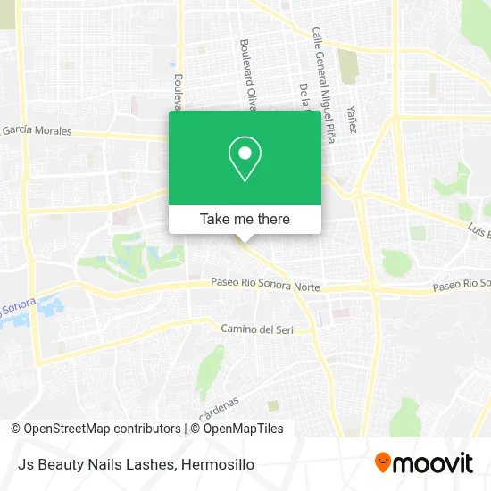 Js Beauty Nails Lashes map