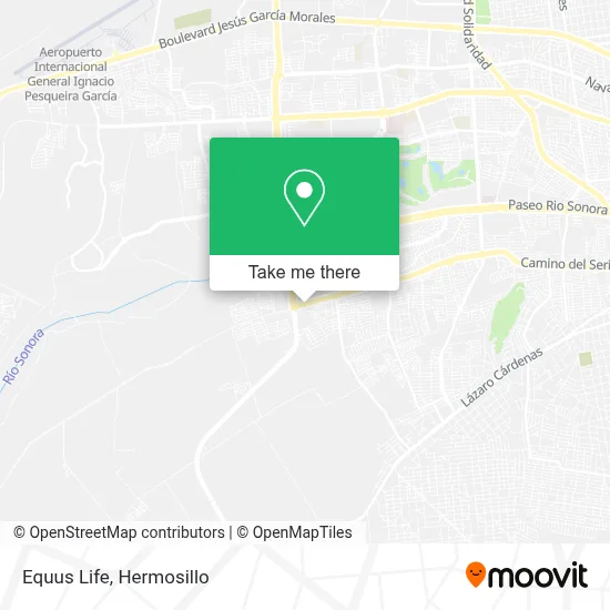 Equus Life map