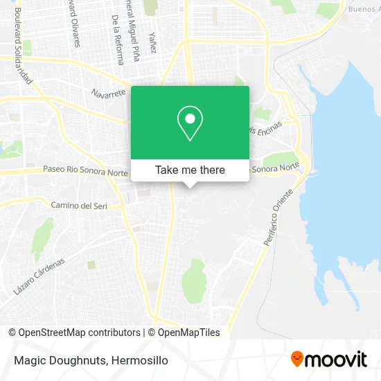 Magic Doughnuts map