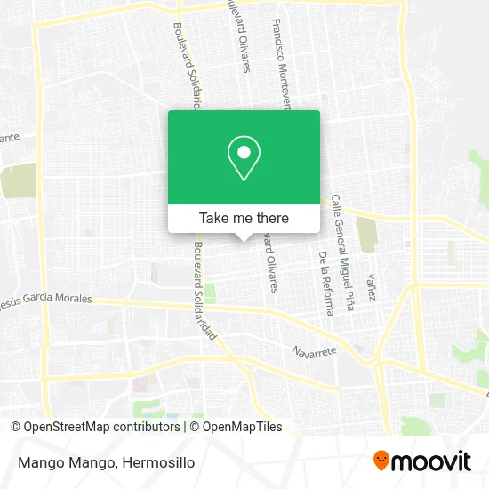 Mango Mango map