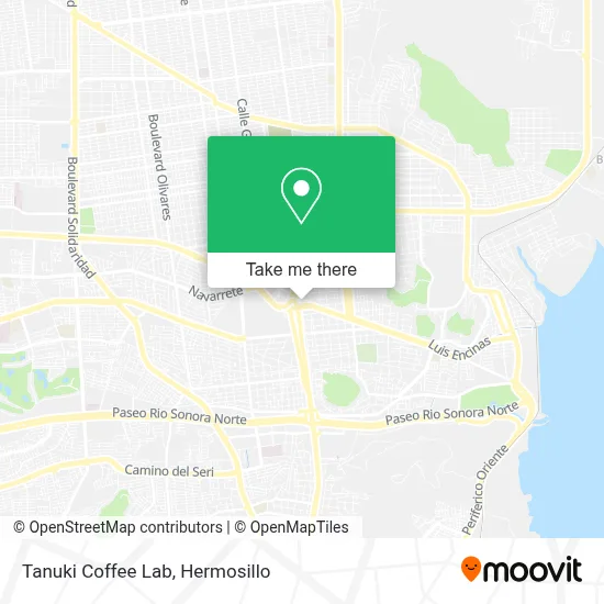 Tanuki Coffee Lab map