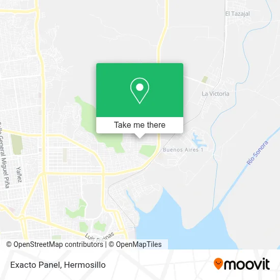 Exacto Panel map