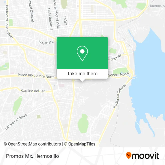 Promos Mx map