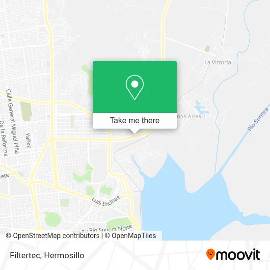 Filtertec map