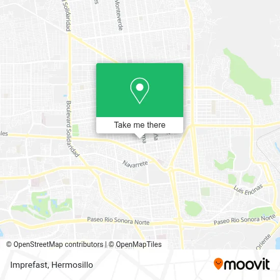 Imprefast map