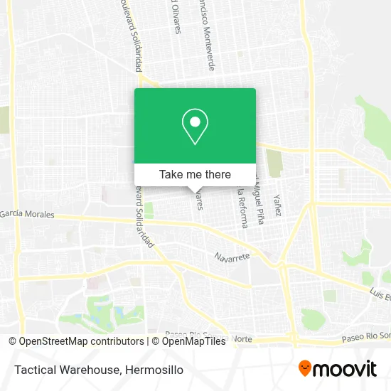 Tactical Warehouse map