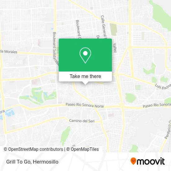 Grill To Go map
