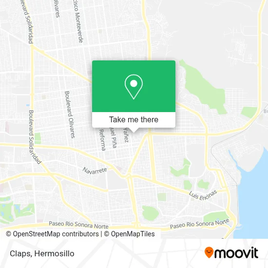Claps map