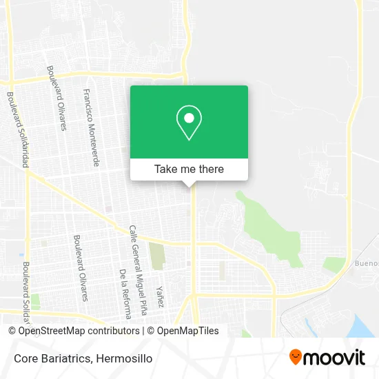 Core Bariatrics map