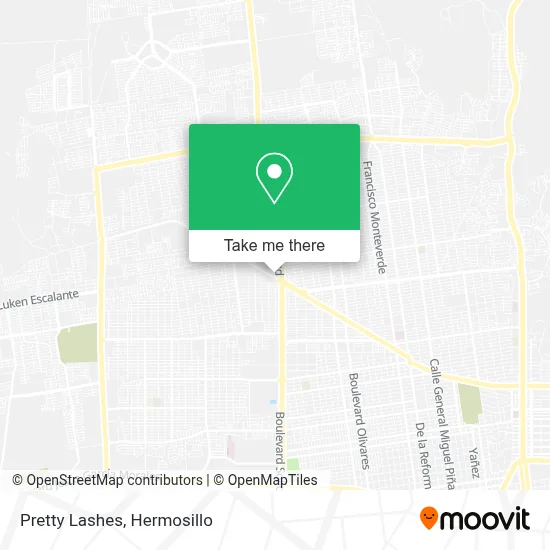Pretty Lashes map