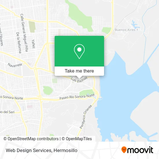 Web Design Services map