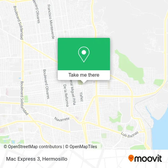Mac Express 3 map