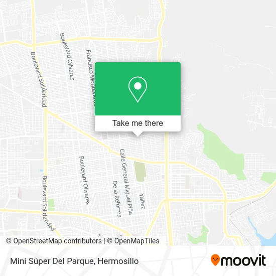 Mini Súper Del Parque map