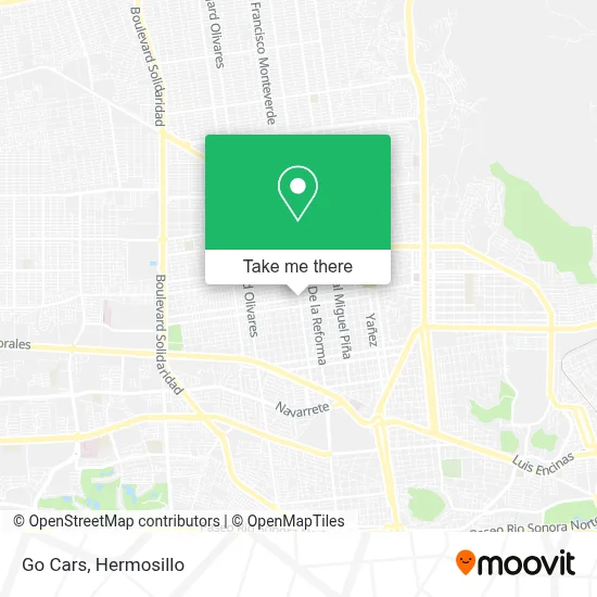 Go Cars map