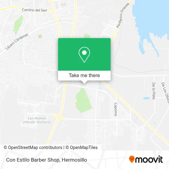 Con Estilo Barber Shop map