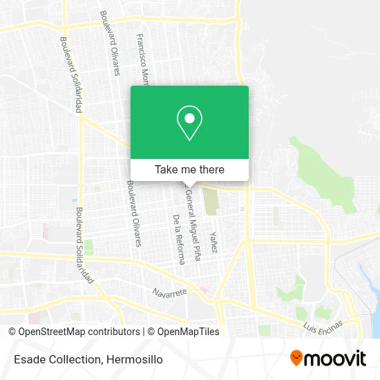 Esade Collection map