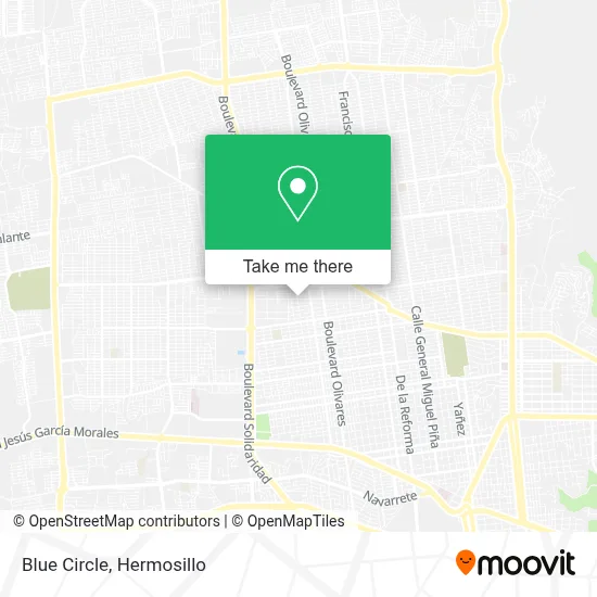 Blue Circle map