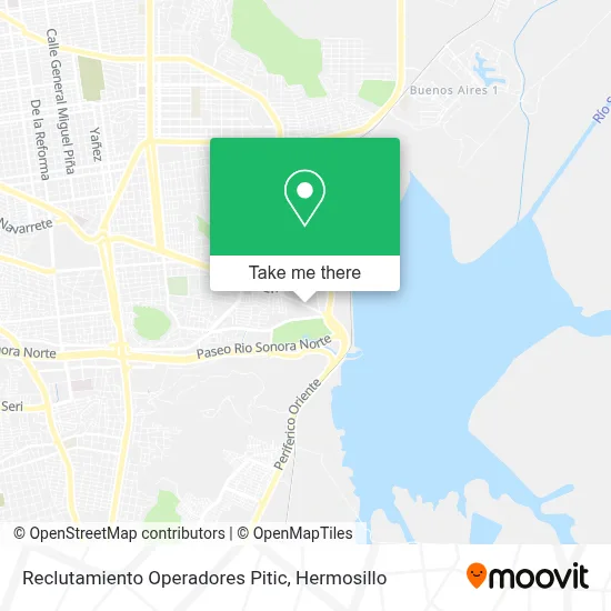 Reclutamiento Operadores Pitic map