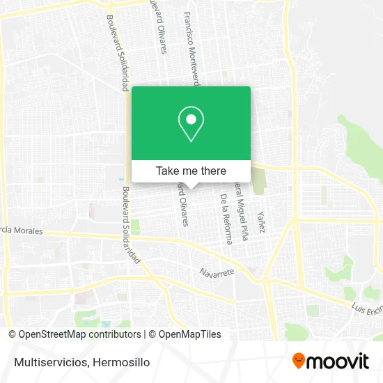 Multiservicios map