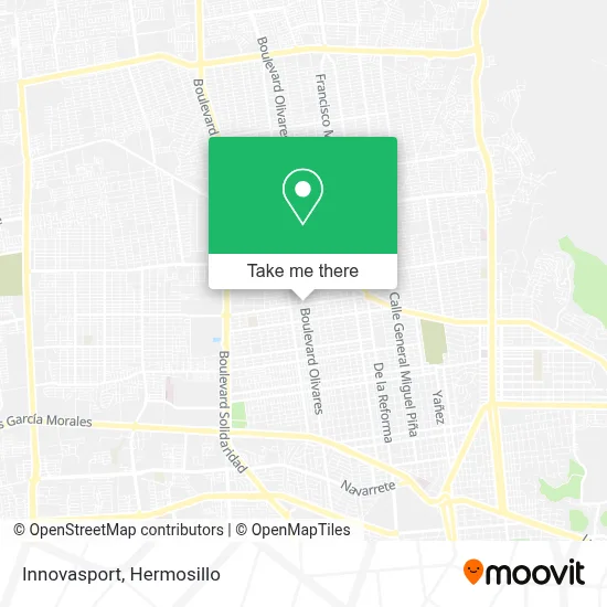 Innovasport map