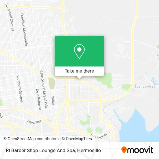 Rl Barber Shop Lounge And Spa map