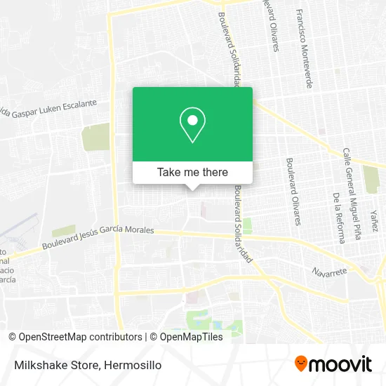 Milkshake Store map
