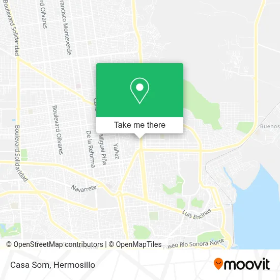 Casa Som map