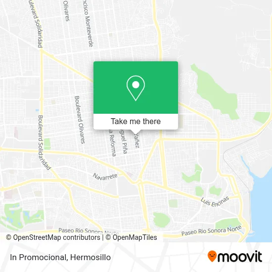 In Promocional map